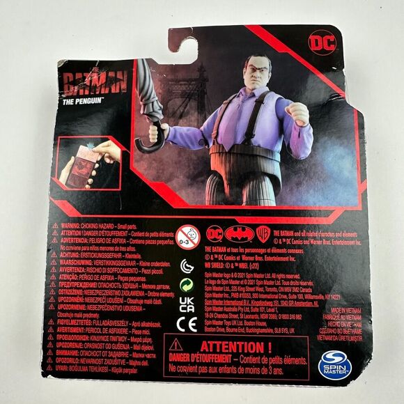 NEW Spin Master DC Comics The Penguin Batman Action Figure With 3 Accessories - Picture 3 of 5